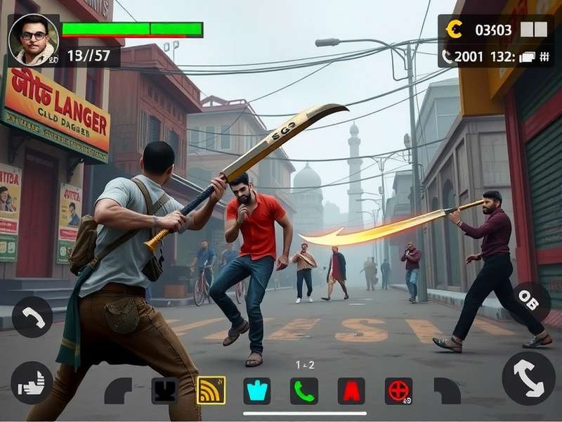 Delhi Dagger combat guide illustration